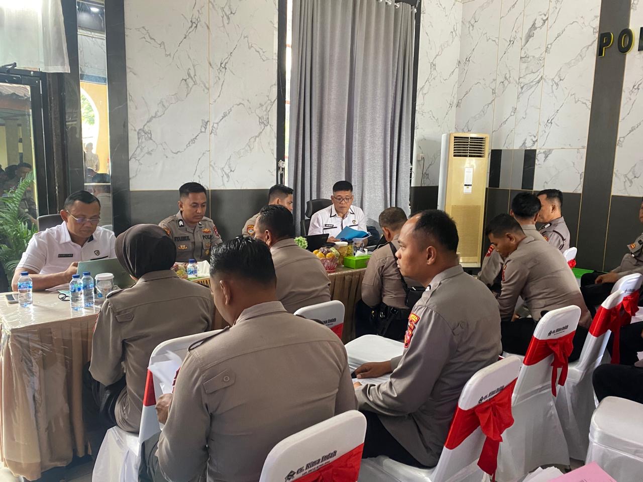 Tim Itwasum Polri Gelar Audit Kinerja Hari ke 2  Di Polresta Bukittinggi