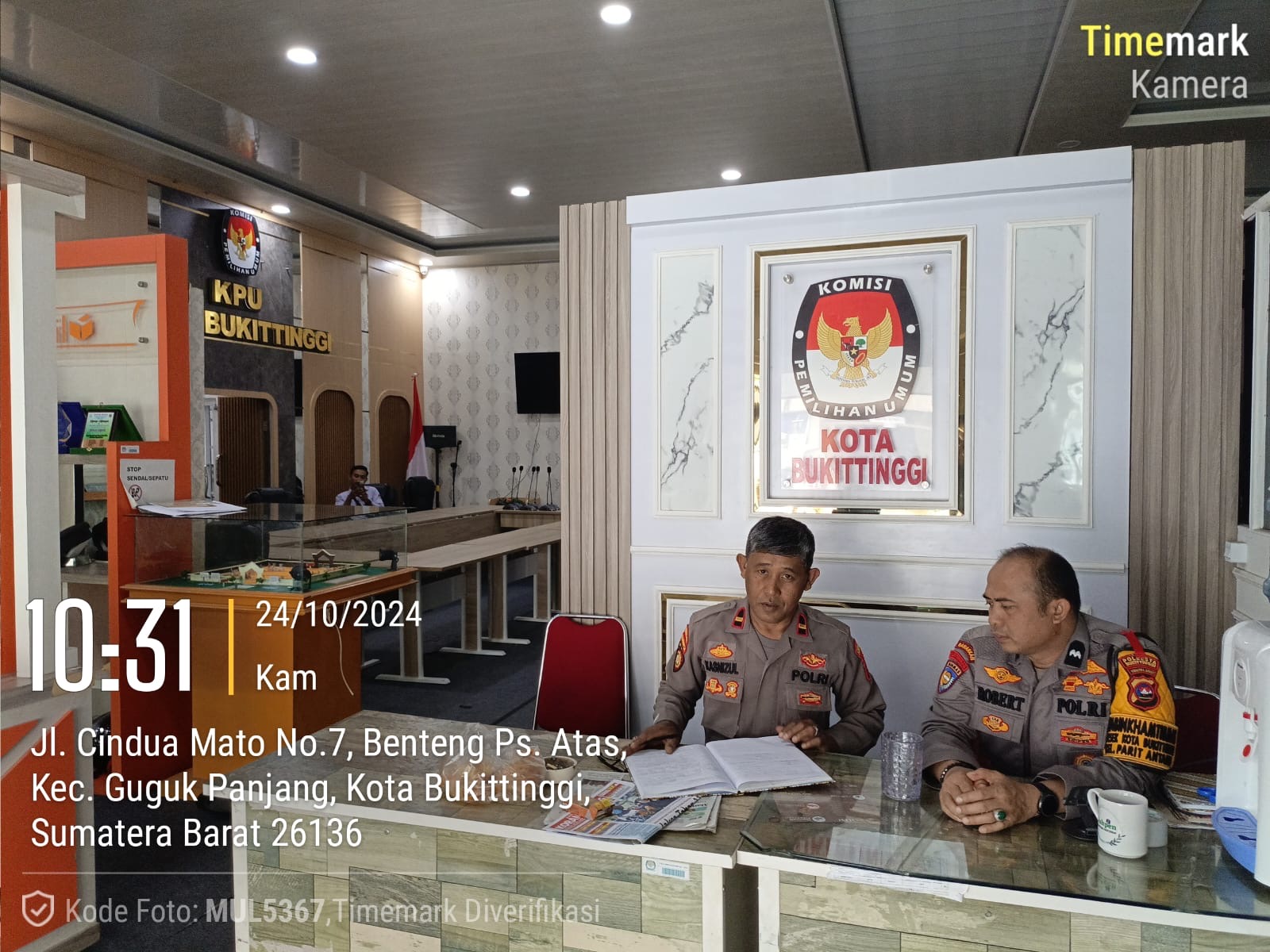 Pengamanan Ketat oleh Polresta Bukittinggi Selama Pilkada 2024 