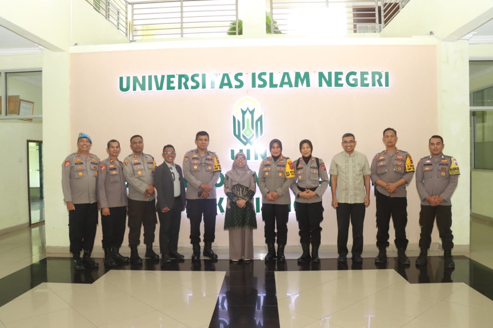 Silaturahmi Kapolresta Bukittinggi ke UIN Sjech M. Djamil Djambek