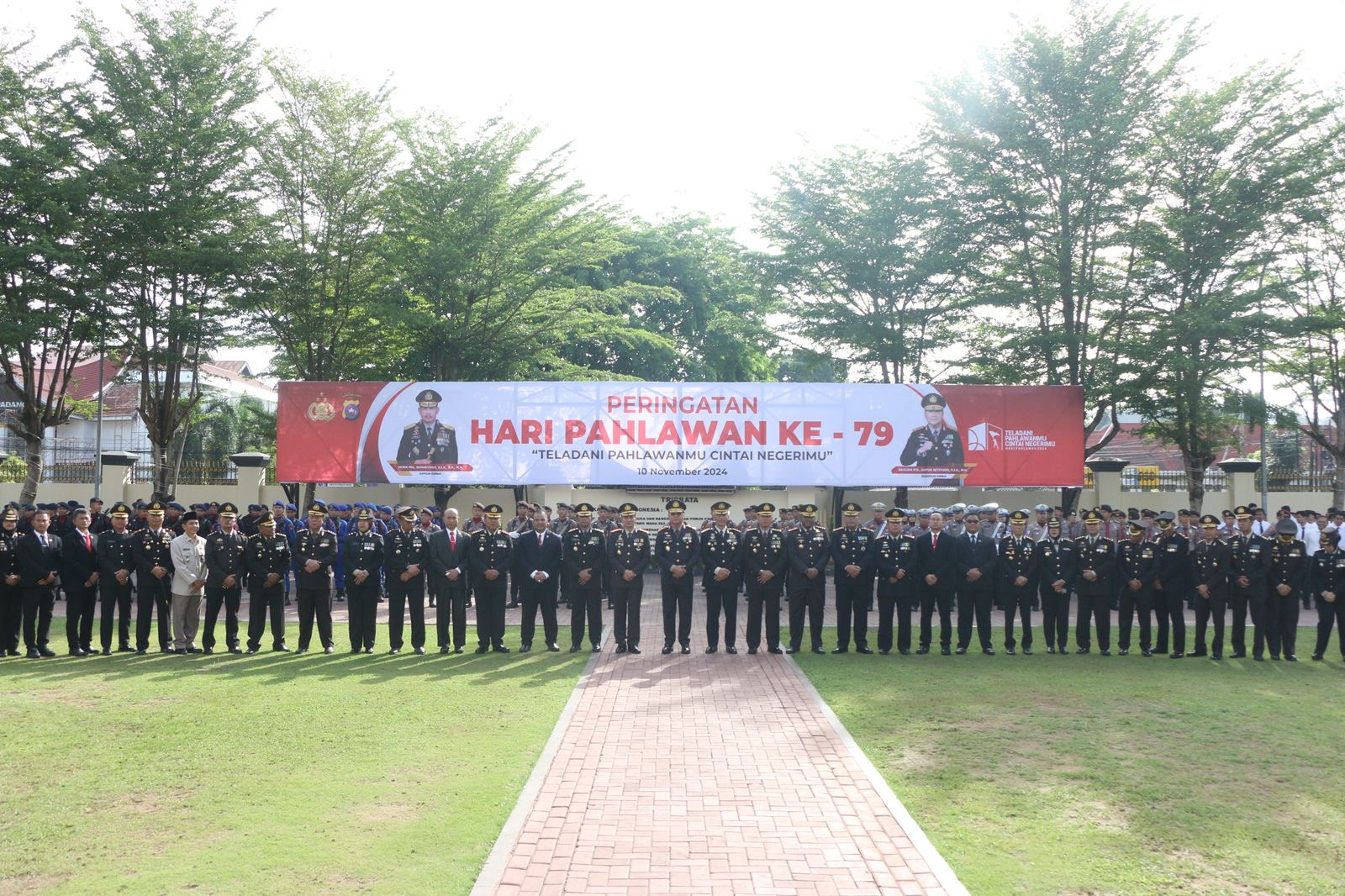 Polda Sumbar Gelar Upacara Peringatan Hari Pahlawan Tahun 2024