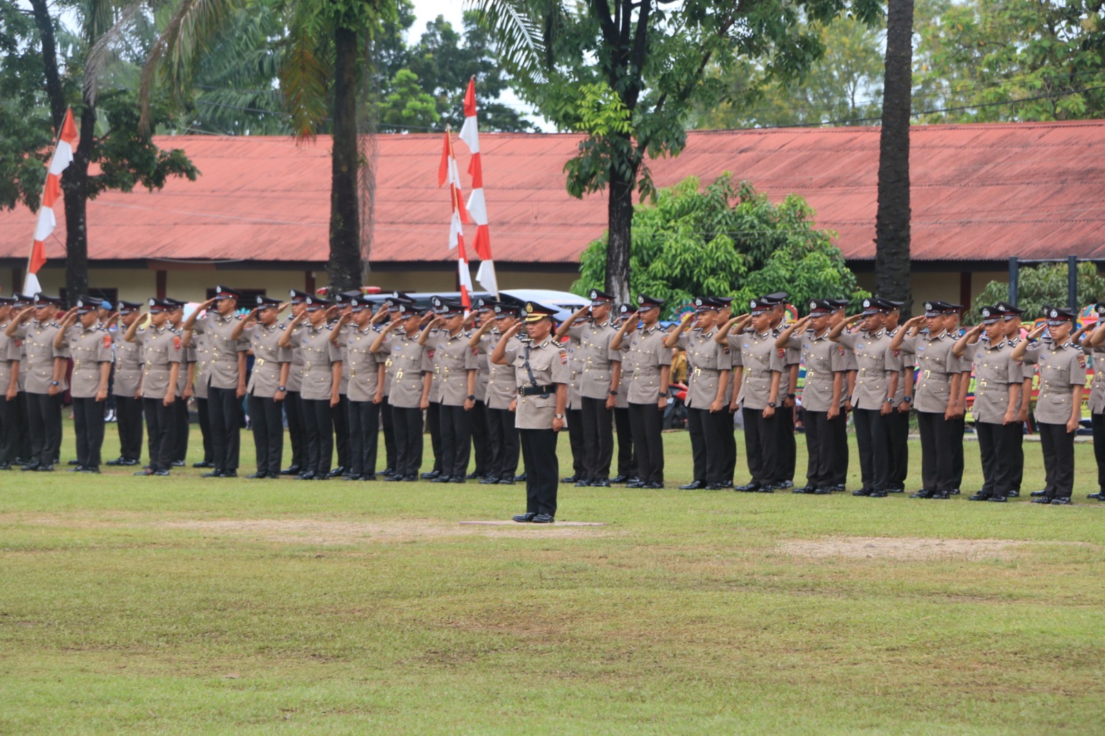 Kapolda Sumbar Lantik 273 Bintara Baru Gelombang II T.A 2024