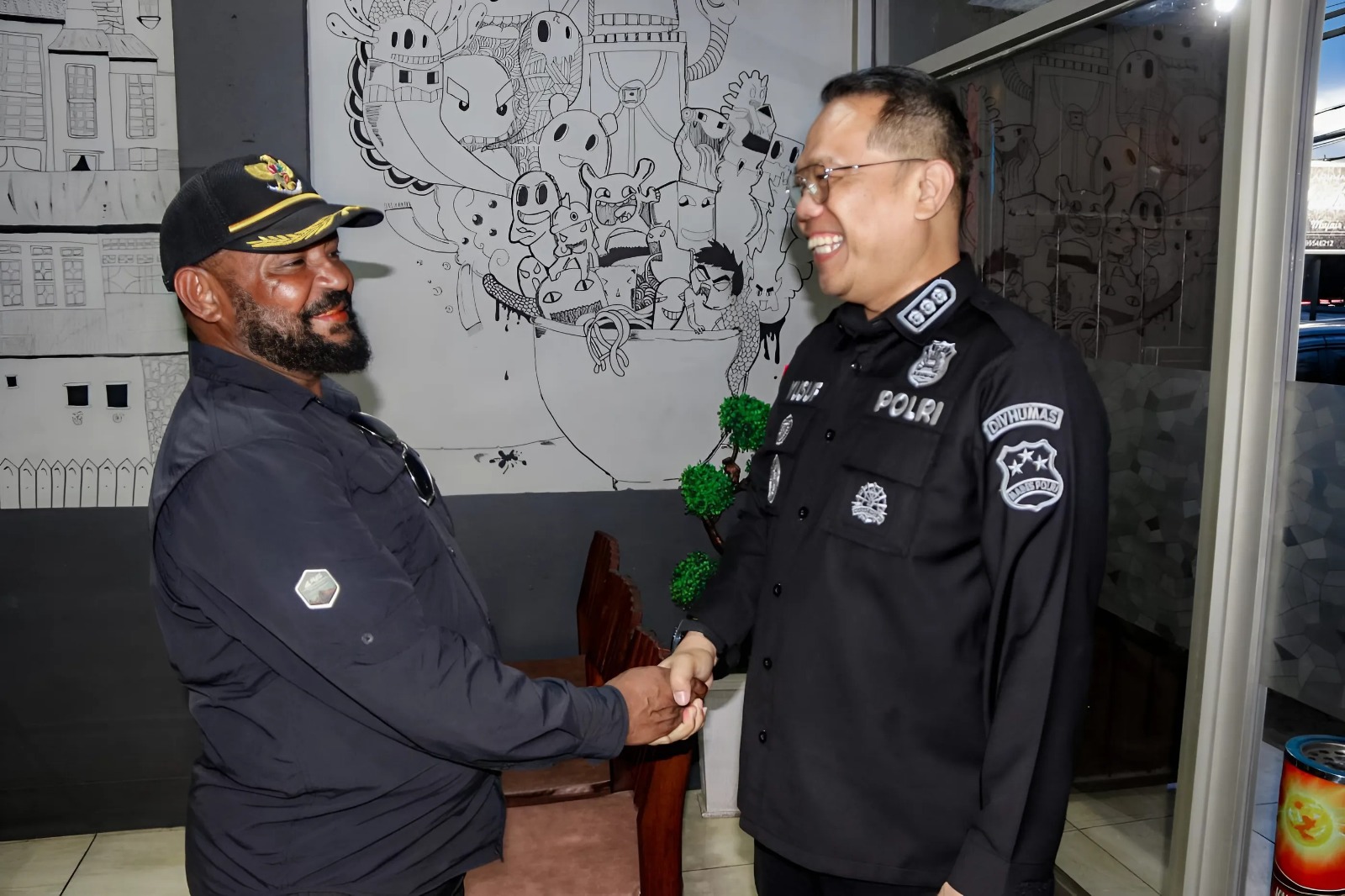 Satgas Ops Damai Cartenz-2025 Gandeng Tokoh Papua Wujudkan Kamtibmas Aman dan Damai
