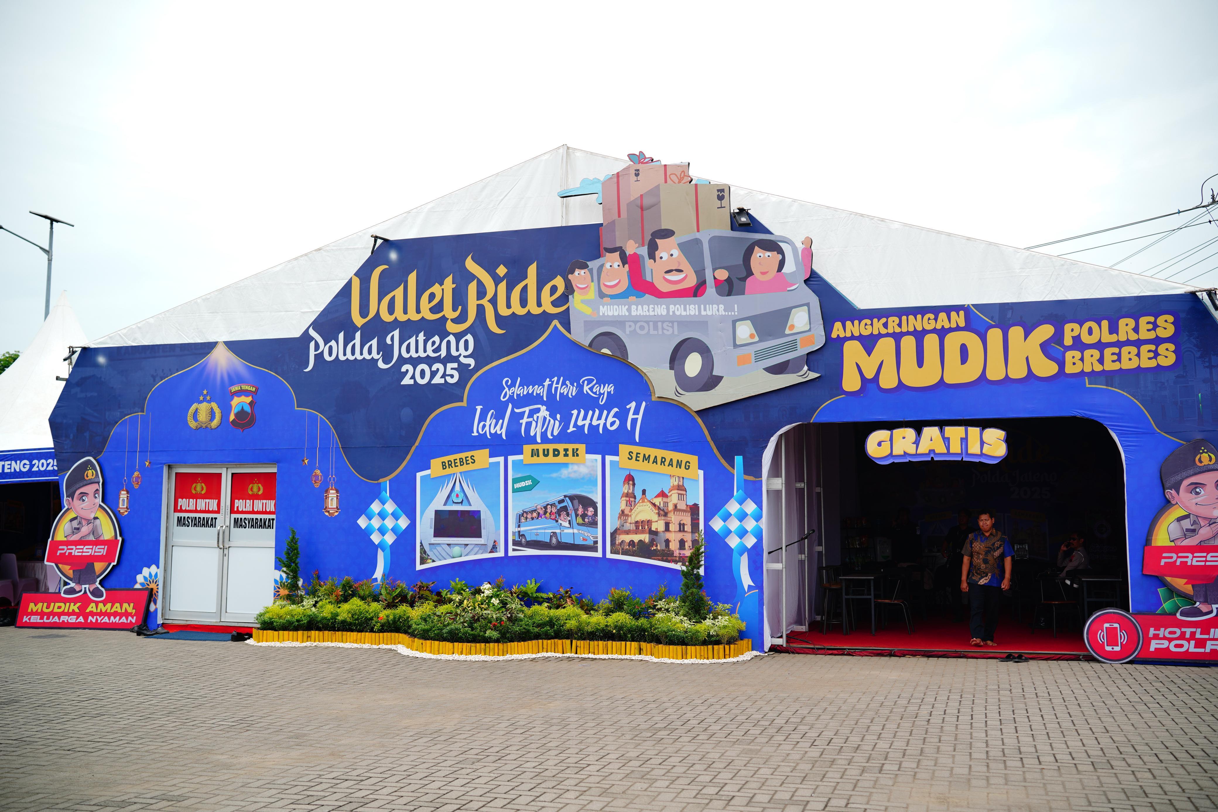 Kapolri Pastikan Kesiapan Pengamanan Arus Mudik dan Layanan Valet & Ride Polda Jateng