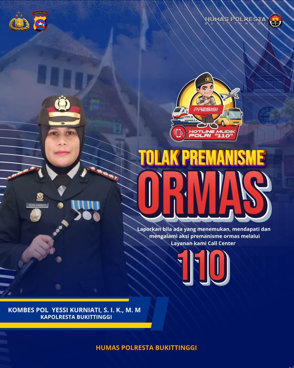 Melihat, Mengetahui Ataupun Menjadi Korban Premanisme Berkedok Ormas, Laporkan Melalui Hotline 110
