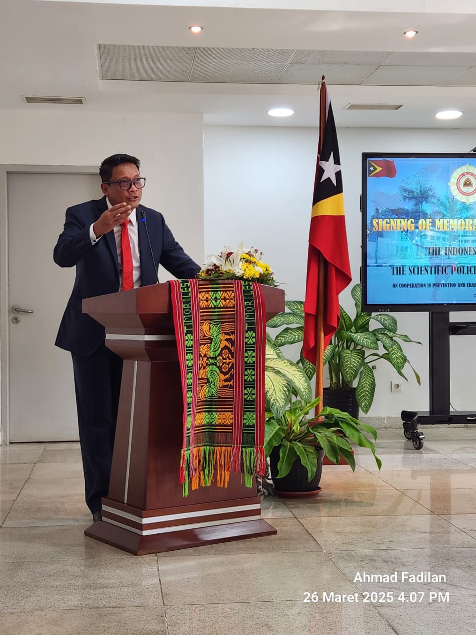 Polri dan PCIC Timor Leste Sepakati Kerja Sama Tangkal Kejahatan Lintas Negara