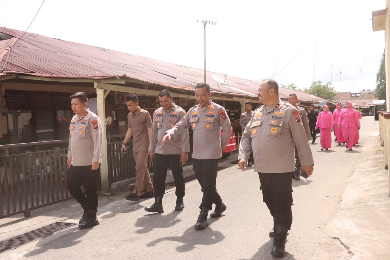 Kapolresta Bukittinggi Lakukan Peninjauan Lokasi MDTA Kemala Bhayangkari dan Asrama Polresta Bukittinggi 
